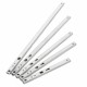 2pcs Metal Drawer Ball Bearing Slide Mute Guide Track 8-16Inch Silver 2pcs Metal Drawer Ball Bearing Slide Mute Guide Track 8-16Inch Silver