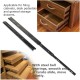 2pcs Telescopic Metal Ball Bearing Metal Slides Runner for Roller Drawer 2pcs Telescopic Metal Ball Bearing Metal Slides Runner for Roller Drawer