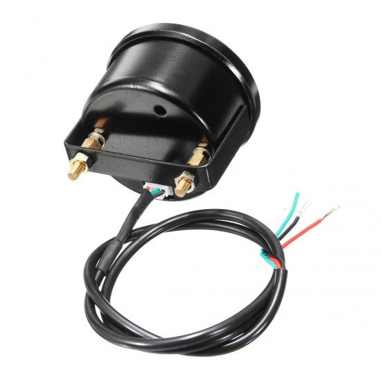 2'' 52mm -1~2 BAR Turbocharger Boost Gauge Digital LED Display Black Face Car Meter with Sensor