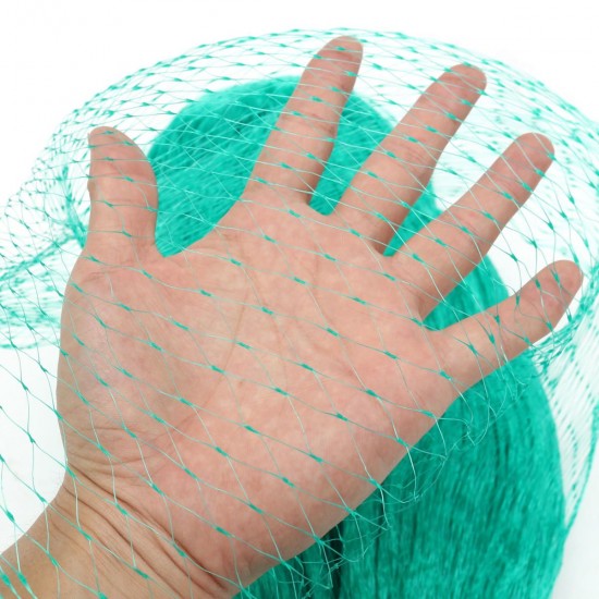 2x50m Protective Net Diamond Mesh Anti Bird Netting for Crop Plant 15mm