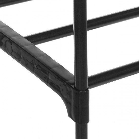 3 IN1 Metal Closet Organizer Wardrobe Shelves Kit Portable Clothes Storage Rack 3 IN1 Metal Closet Organizer Wardrobe Shelves Kit Portable Clothes Storage Rack