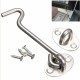 3 Inch Stainless Steel Cabin Hook And Eye Shed Gate Door Window Latch