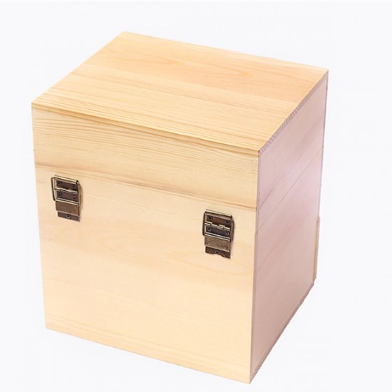 3 Layers Wooden Storage Box Case Essential Oil Bottles Aromatherapy Kitchen Storage Container
