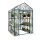 3-Tier Greenhouse 6 Shelves PVC Cover Garden Cover Plants Flower House w/ Shelf