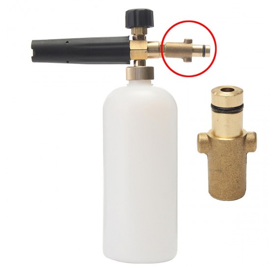 3000PSI/200BAR Snow Foam Lance Adaptor Pressure Washer Brass 3000PSI/200BAR Snow Foam Lance Adaptor Pressure Washer Brass
