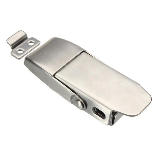 304 Stainless Steel Concealed Toggle Latch Safety Catch Non-Locking Spring Loaded 304 Stainless Steel Concealed Toggle Latch Safety Catch Non-Locking Spring Loaded