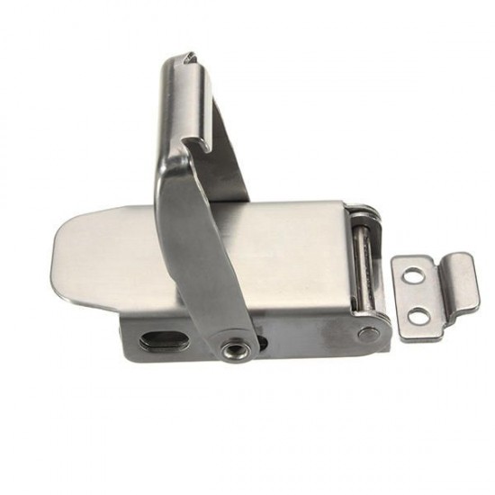 304 Stainless Steel Concealed Toggle Latch Safety Catch Non-Locking Spring Loaded 304 Stainless Steel Concealed Toggle Latch Safety Catch Non-Locking Spring Loaded