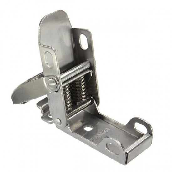 304 Stainless Steel Concealed Toggle Latch Safety Catch Non-Locking Spring Loaded 304 Stainless Steel Concealed Toggle Latch Safety Catch Non-Locking Spring Loaded