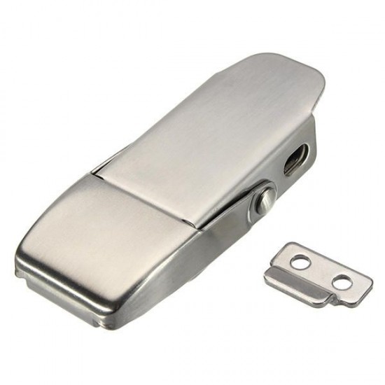 304 Stainless Steel Concealed Toggle Latch Safety Catch Non-Locking Spring Loaded 304 Stainless Steel Concealed Toggle Latch Safety Catch Non-Locking Spring Loaded