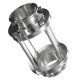 304 Stainless Steel Glass Multiple Tri Clamp Type Flow Sight Sanitary Fitting 304 Stainless Steel Glass Multiple Tri Clamp Type Flow Sight Sanitary Fitting