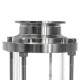 304 Stainless Steel Glass Multiple Tri Clamp Type Flow Sight Sanitary Fitting 304 Stainless Steel Glass Multiple Tri Clamp Type Flow Sight Sanitary Fitting