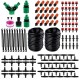 30M 100FT Micro Drip Irrigation System Auto Watering Plant Timer Garden Hose Kit