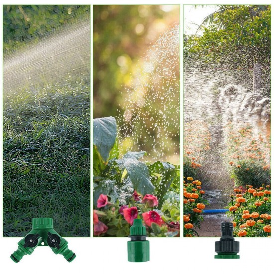 30M 100FT Micro Drip Irrigation System Auto Watering Plant Timer Garden Hose Kit 30M 100FT Micro Drip Irrigation System Auto Watering Plant Timer Garden Hose Kit