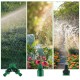 30M 100FT Micro Drip Irrigation System Auto Watering Plant Timer Garden Hose Kit