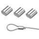 30m Heavy Duty Wire Rope Cable Hooks Stainless Steel Turnbuckle Cord Hanging Kit 30m Heavy Duty Wire Rope Cable Hooks Stainless Steel Turnbuckle Cord Hanging Kit