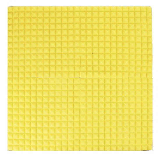 30x30x3cm 12PCS Soundproof Foams Sponge Sound Insulation Studio Wall Panel Tiles