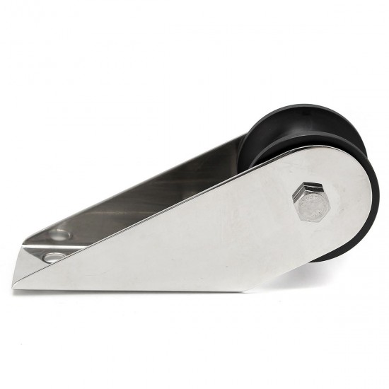 316 Stainless Steel Boat Bow Anchor Rubber Roller for Fixed Marine Yacht Docking 316 Stainless Steel Boat Bow Anchor Rubber Roller for Fixed Marine Yacht Docking