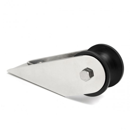 316 Stainless Steel Boat Bow Anchor Rubber Roller for Fixed Marine Yacht Docking 316 Stainless Steel Boat Bow Anchor Rubber Roller for Fixed Marine Yacht Docking