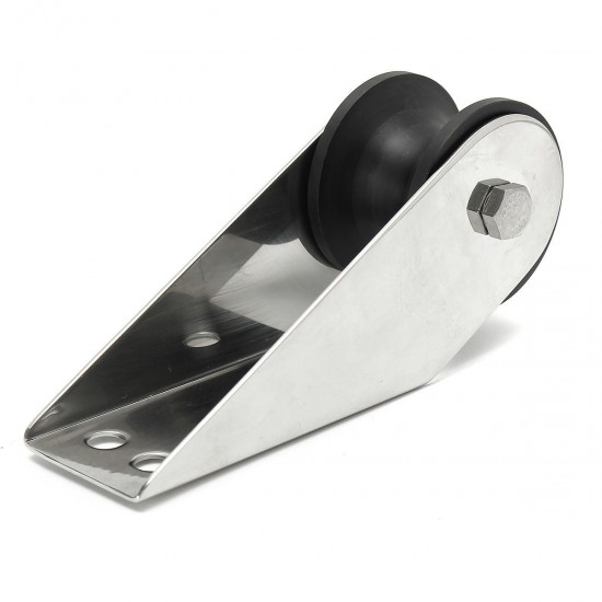 316 Stainless Steel Boat Bow Anchor Rubber Roller for Fixed Marine Yacht Docking 316 Stainless Steel Boat Bow Anchor Rubber Roller for Fixed Marine Yacht Docking