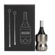 32MM Gear Buckle Tattoo Machine Aluminum Alloy Handle Grips Tubes Magnum Flat Mandrel Tools Kit 32MM Gear Buckle Tattoo Machine Aluminum Alloy Handle Grips Tubes Magnum Flat Mandrel Tools Kit