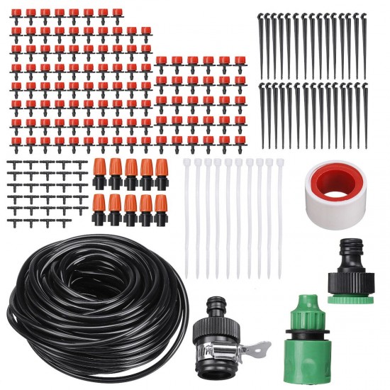 33/133/91/191Pcs Automatic Drip Irrigation Controller System Kit Micro Sprinkler Garden Watering 33/133/91/191Pcs Automatic Drip Irrigation Controller System Kit Micro Sprinkler Garden Watering