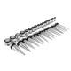 36 Pcs 1.6-10mm Taper Stretcher Piercing Ear Gauge Set Steel Tunnel Plug Expander