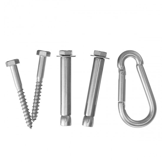360° Hammock Chair Hanging Kit Ceiling Mount Spring Snap Swivel Hooks Hardware 360° Hammock Chair Hanging Kit Ceiling Mount Spring Snap Swivel Hooks Hardware