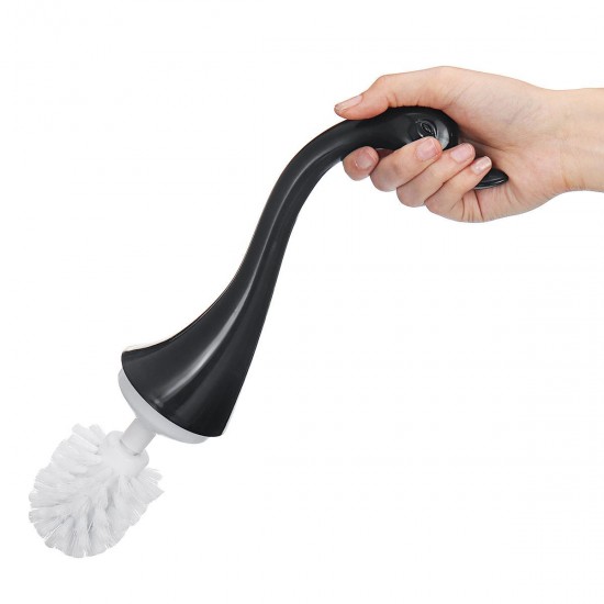360° Round Toilet Brush Swan Creative Bathroom Cleaning Exquisite Long Handle