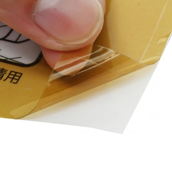 36X45cm Universal Unclog Toilet Disposable Sticker Plunger Dredge Easy Fix Clogged Film