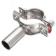 38mm Sanitary Pipe Hanger 304 Stainless Steel Double Bolt Pipe Holder Clamp