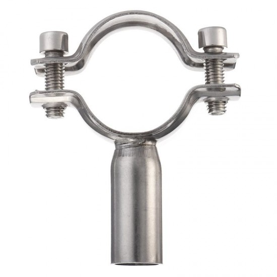 38mm Sanitary Pipe Hanger 304 Stainless Steel Double Bolt Pipe Holder Clamp 38mm Sanitary Pipe Hanger 304 Stainless Steel Double Bolt Pipe Holder Clamp