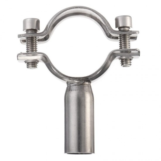 38mm Sanitary Pipe Hanger 304 Stainless Steel Double Bolt Pipe Holder Clamp