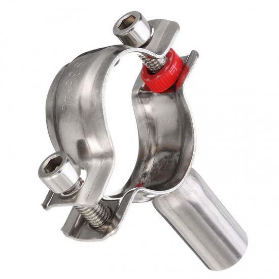 38mm Sanitary Pipe Hanger 304 Stainless Steel Double Bolt Pipe Holder Clamp 38mm Sanitary Pipe Hanger 304 Stainless Steel Double Bolt Pipe Holder Clamp