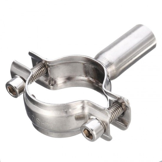 38mm Sanitary Pipe Hanger 304 Stainless Steel Double Bolt Pipe Holder Clamp 38mm Sanitary Pipe Hanger 304 Stainless Steel Double Bolt Pipe Holder Clamp