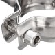 38mm Sanitary Pipe Hanger 304 Stainless Steel Double Bolt Pipe Holder Clamp 38mm Sanitary Pipe Hanger 304 Stainless Steel Double Bolt Pipe Holder Clamp