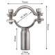 38mm Sanitary Pipe Hanger 304 Stainless Steel Double Bolt Pipe Holder Clamp 38mm Sanitary Pipe Hanger 304 Stainless Steel Double Bolt Pipe Holder Clamp