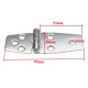 38x97mm Flush Hinges 316 Stainless Steel Polished Silver for Boat Marine Door 38x97mm Flush Hinges 316 Stainless Steel Polished Silver for Boat Marine Door