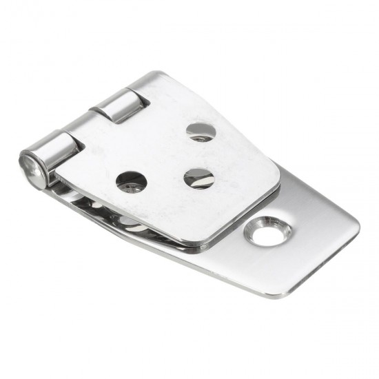 38x97mm Flush Hinges 316 Stainless Steel Polished Silver for Boat Marine Door