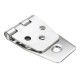 38x97mm Flush Hinges 316 Stainless Steel Polished Silver for Boat Marine Door 38x97mm Flush Hinges 316 Stainless Steel Polished Silver for Boat Marine Door