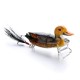 3D Eyes Duck Lure Artificial Fishing Bait Catching Topwater With Hooks Fishing