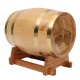 3L Wooden Barrel with Spigot for Whisky Wine Liquor Homebrew 3L Wooden Barrel with Spigot for Whisky Wine Liquor Homebrew