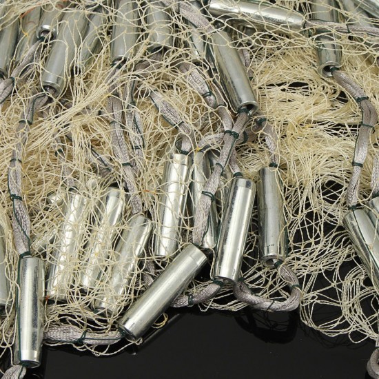 3M x 4M Hand Throw Fishing Net Nylon Monofilament Fish Gill Net Easy Throw Hand Casting Easy Throw 3M x 4M Hand Throw Fishing Net Nylon Monofilament Fish Gill Net Easy Throw Hand Casting Easy Throw