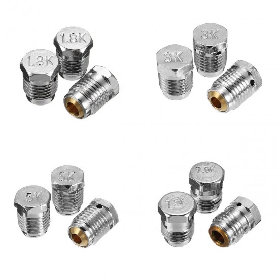 3Pcs 1.8K 3K 5K 7.5K Burst Disks For Paintball Air Co2 Tank Regulator Valve 3Pcs 1.8K 3K 5K 7.5K Burst Disks For Paintball Air Co2 Tank Regulator Valve