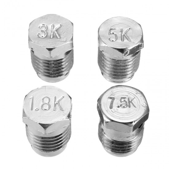 3Pcs 1.8K 3K 5K 7.5K Burst Disks For Paintball Air Co2 Tank Regulator Valve 3Pcs 1.8K 3K 5K 7.5K Burst Disks For Paintball Air Co2 Tank Regulator Valve