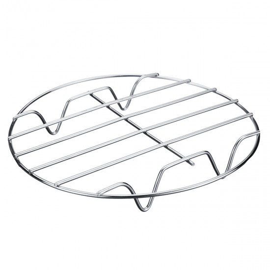 3Pcs 7'' Air Fryer Accessories Set Chip Baking Basket Pizza Pan Kitchen 3.2-5.8qt