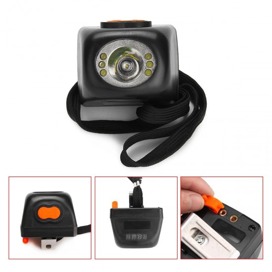 3W 4500LM Miner Eagle Lamp Digital Light LED Display Helmet Cap Lamp Cordless 3W 4500LM Miner Eagle Lamp Digital Light LED Display Helmet Cap Lamp Cordless