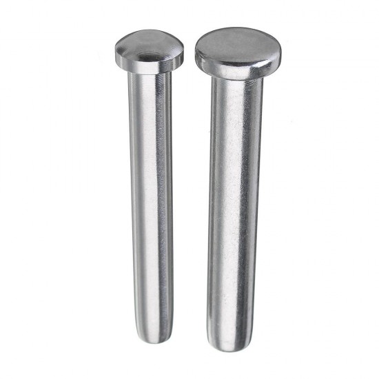 3mm/4mm 316 Stainless Steel Wire Cable Dome Head Crimp Terminal Swage for Marine Aircraft Railing