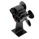 4-Blade Heat Powered Stove Fan For Small Space Wood Log Burner Fireplace Eco Friendly 4-Blade Heat Powered Stove Fan For Small Space Wood Log Burner Fireplace Eco Friendly