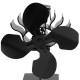 4-Blade Heat Powered Stove Fan For Small Space Wood Log Burner Fireplace Eco Friendly 4-Blade Heat Powered Stove Fan For Small Space Wood Log Burner Fireplace Eco Friendly