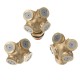 4 Hole Brass Spray Misting Nozzle Garden Sprinkler Irrigation Fitting Adjustable 4 Hole Brass Spray Misting Nozzle Garden Sprinkler Irrigation Fitting Adjustable